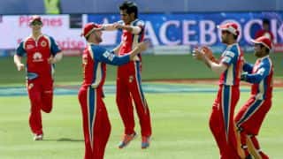 Royal Challengers Bangalore restrict Mumbai Indians to lowly 115/9 in IPL 2014